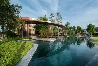 Grand Clubhouse at Godrej Trilogy Worli